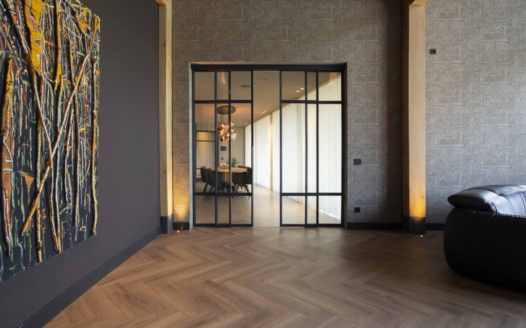 Stalen deuren in moderne woning – Helmond