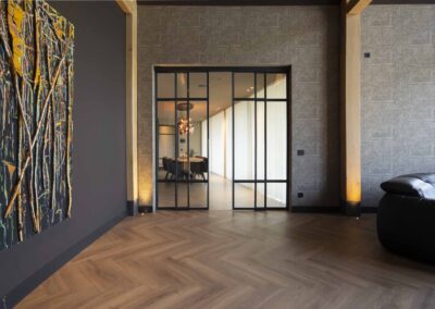 Stalen deuren in moderne woning – Helmond